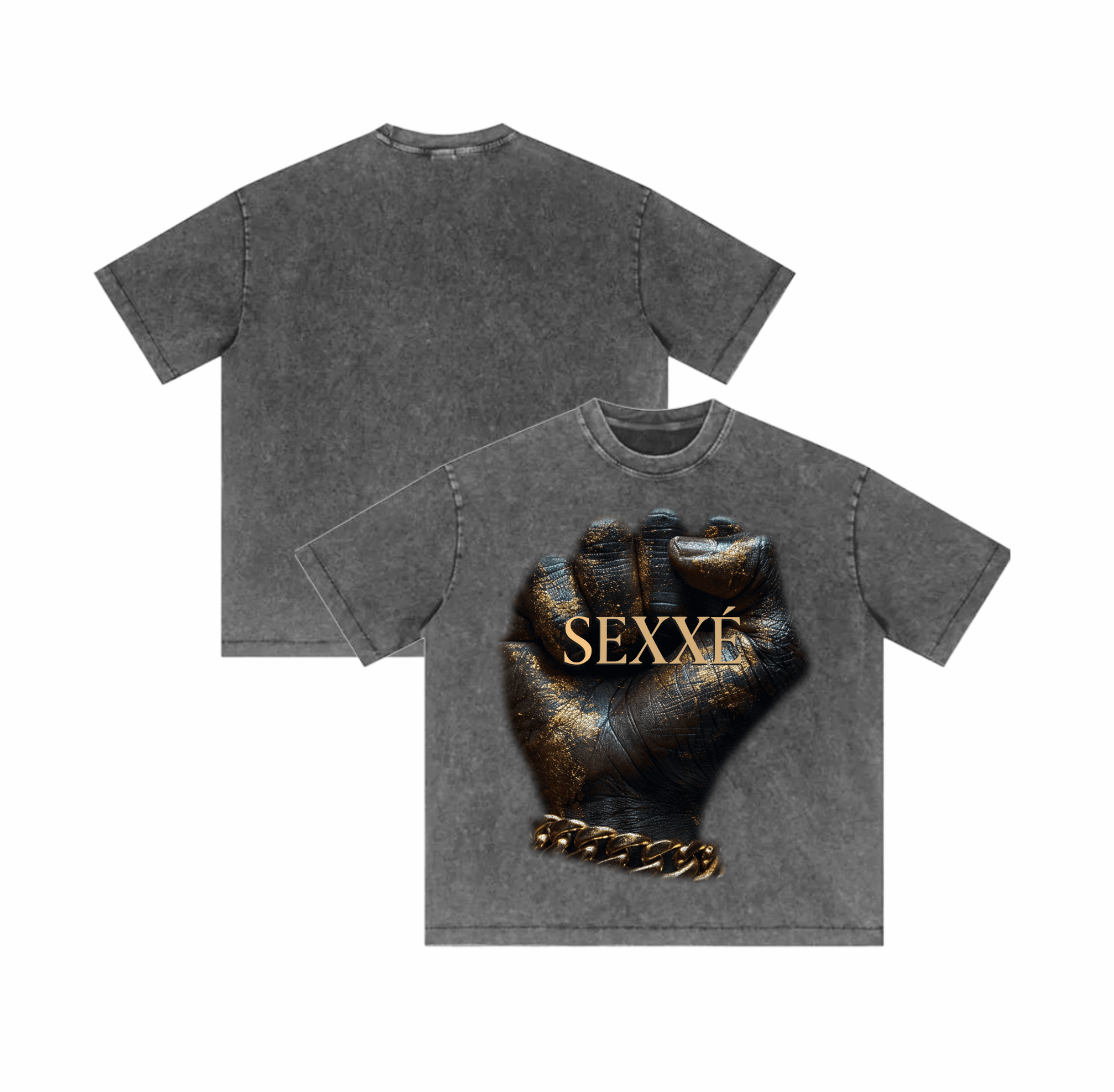 Sexxe Stonewash Tee (Grey)